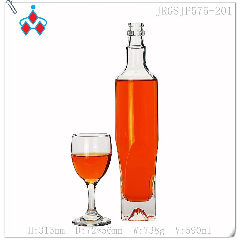 Glassflaske for infundert vodka