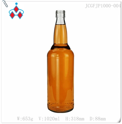 Whisky 1l glassflaske